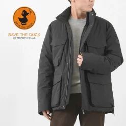 SAVE THE DUCK Down Wear^/ Halim Synthetic Down M-65 Type Jacket black