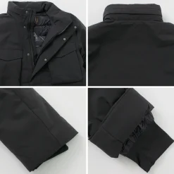 SAVE THE DUCK Down Wear^/ Halim Synthetic Down M-65 Type Jacket black