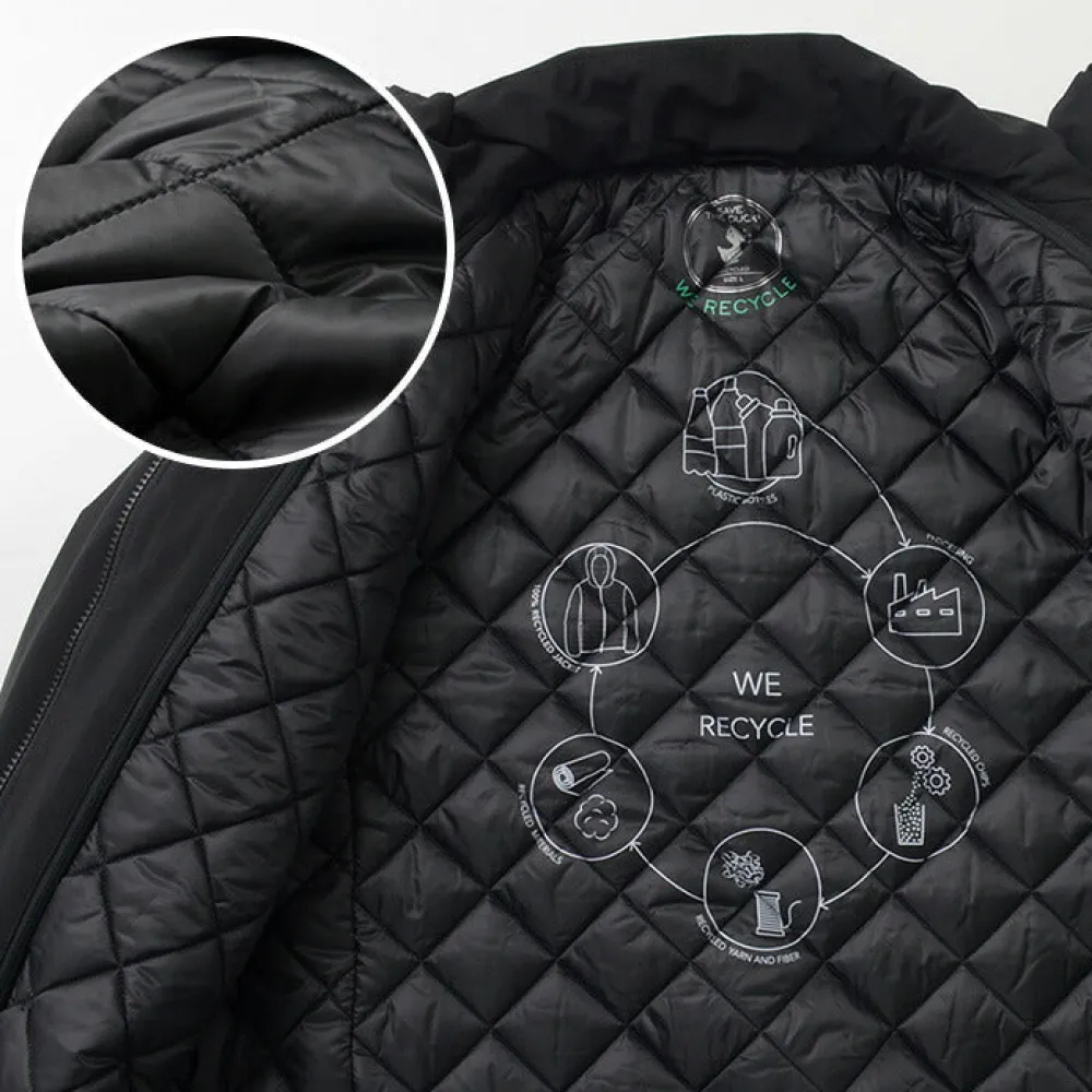 SAVE THE DUCK Coats^/ Helmut Recycled Synthetic Down Chester Coat