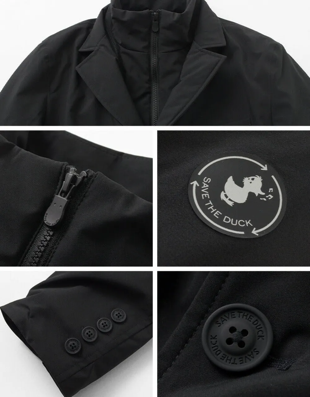 SAVE THE DUCK Coats^/ Helmut Recycled Synthetic Down Chester Coat