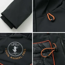 SAVE THE DUCK Coats^/ Ronan Synthetic Down Hooded Coat