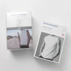 SCHIESSER T-Shirts^/ American Sleeveless 2 Pack T-Shirt