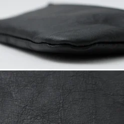 SENTI Other Bags^/ Dyneema Leather Double Zipper Pouch