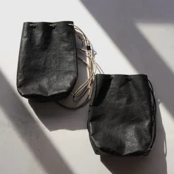 SENTI Shoulder Bags^/ Dyneema Leather Drawstring Bag L