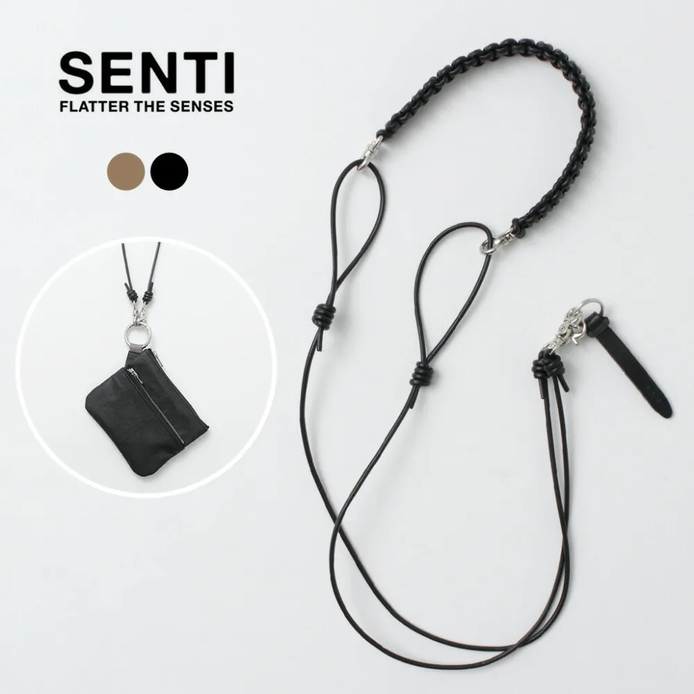SENTI Other Goods^/ Leather Braid Multi-Strap