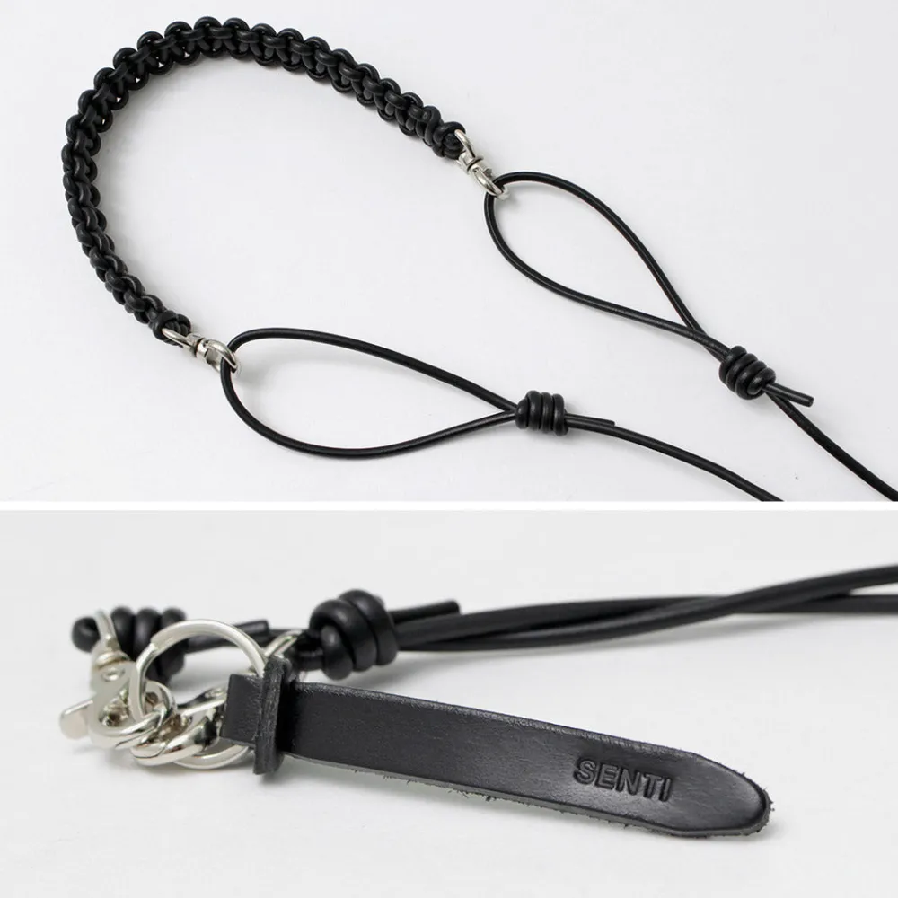 SENTI Other Goods^/ Leather Braid Multi-Strap