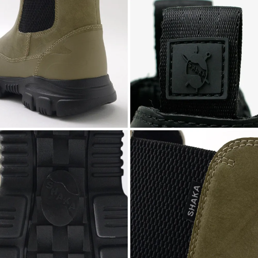 SHAKA Leather Shoes & Boots^/ Trek Chelsea Boots