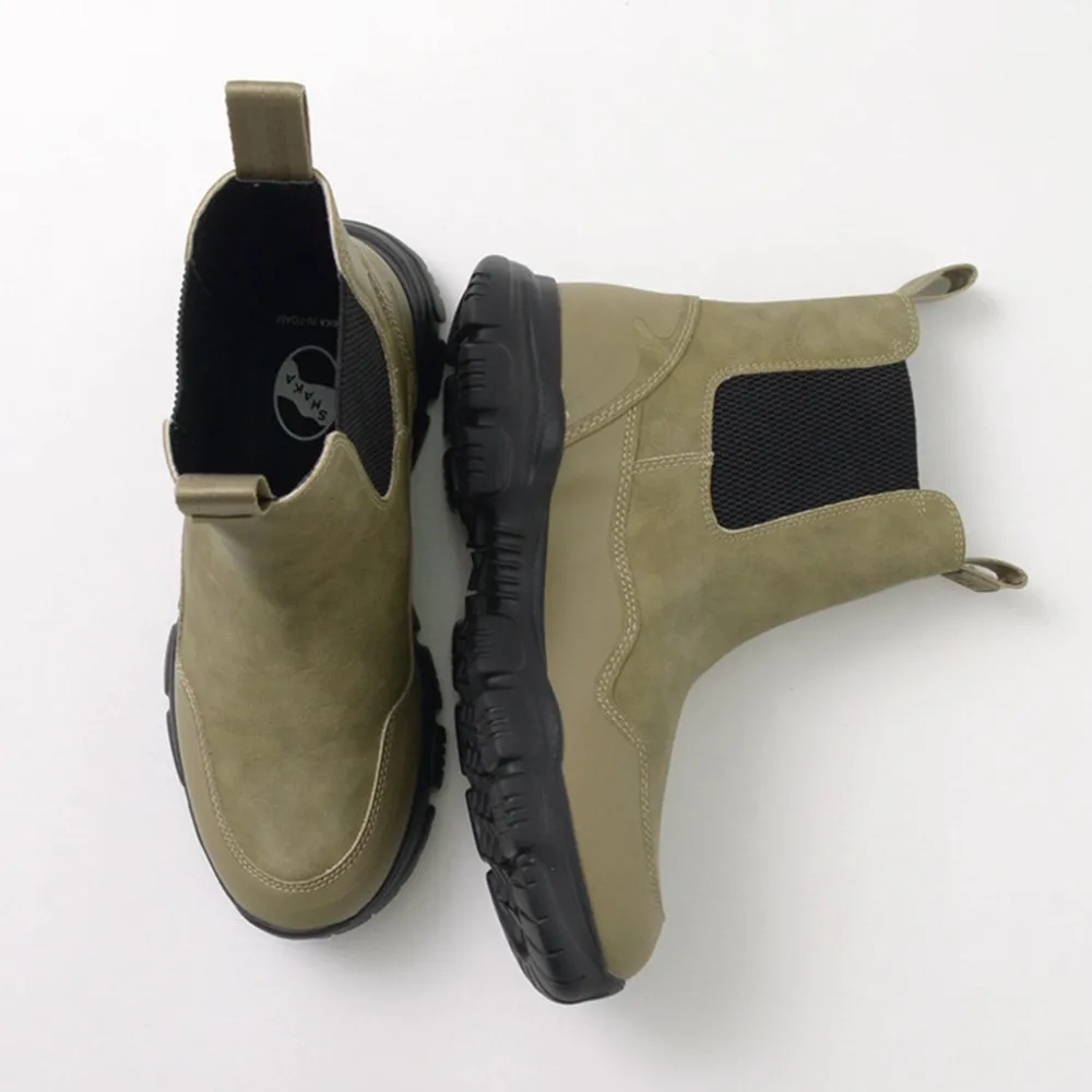 SHAKA Leather Shoes & Boots^/ Trek Chelsea Boots