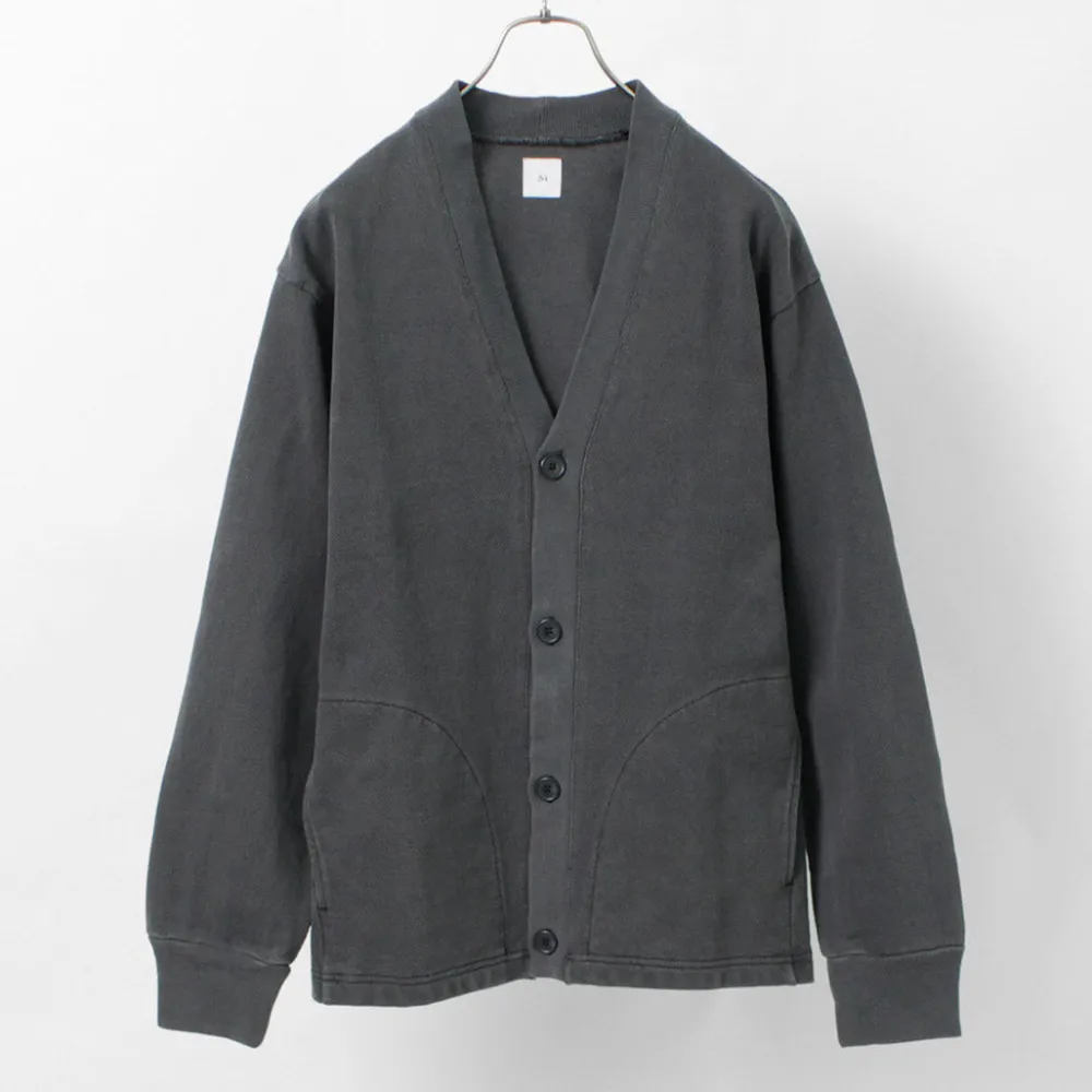 SI Cardigans^/ Moss Stitch Pigment Cardigan
