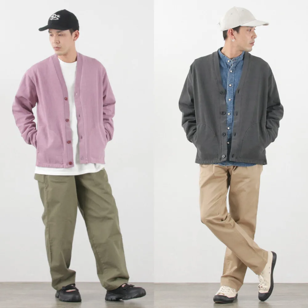 SI Cardigans^/ Moss Stitch Pigment Cardigan