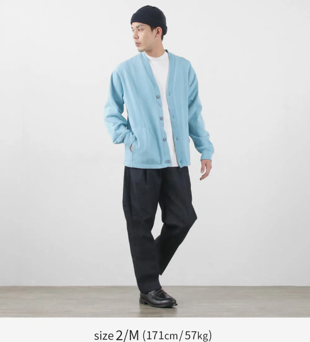 SI Cardigans^/ Moss Stitch Pigment Cardigan