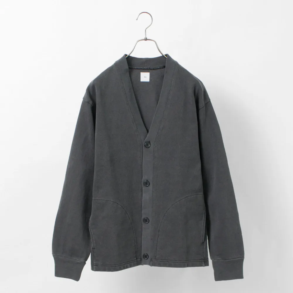 SI Cardigans^/ Moss Stitch Pigment Cardigan