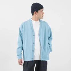 SI Cardigans^/ Moss Stitch Pigment Cardigan