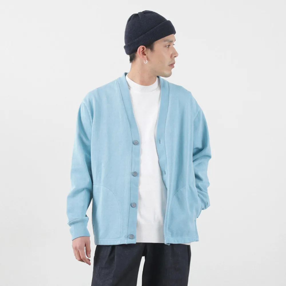 SI Cardigans^/ Moss Stitch Pigment Cardigan