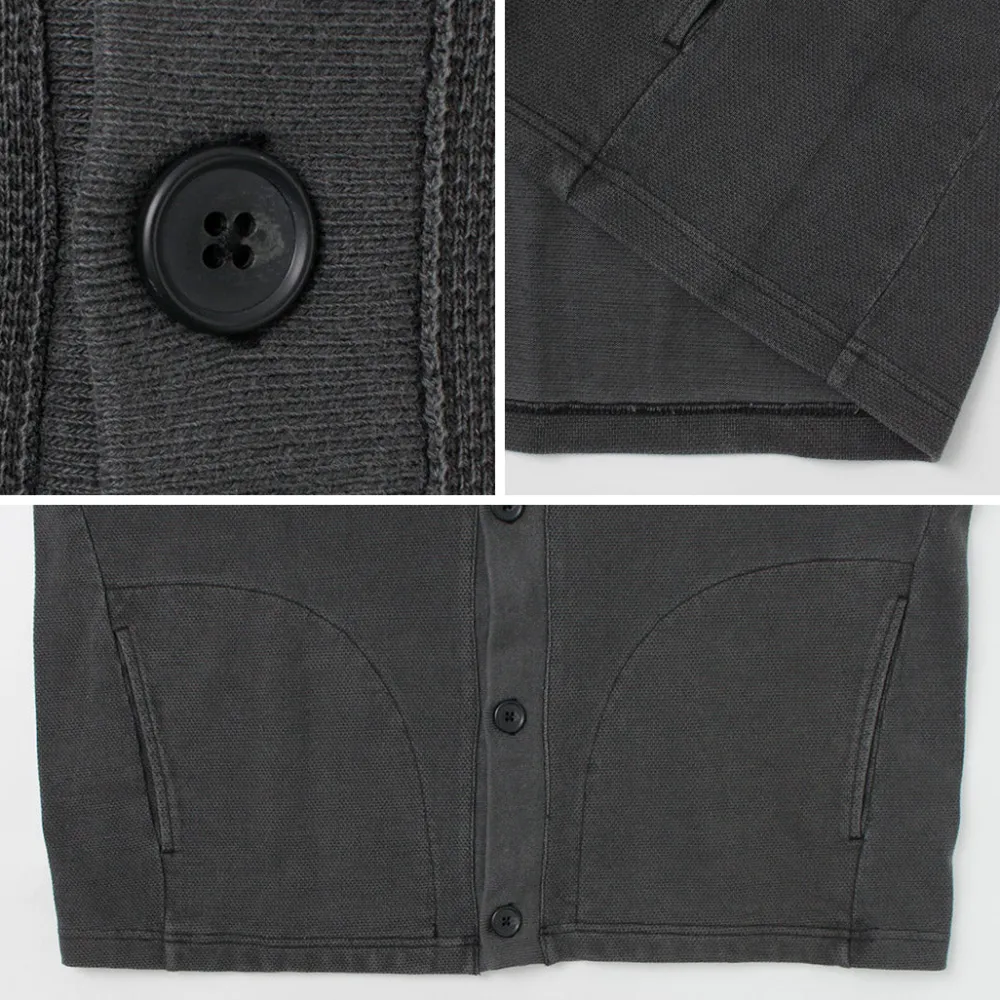 SI Cardigans^/ Moss Stitch Pigment Cardigan