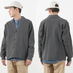 SI Cardigans^/ Moss Stitch Pigment Cardigan