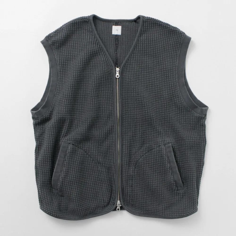 SI Sweatshirts^/ Waffle Zip Vest