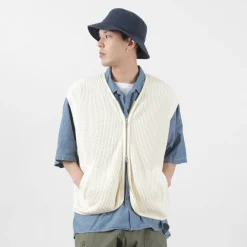 SI Sweatshirts^/ Waffle Zip Vest