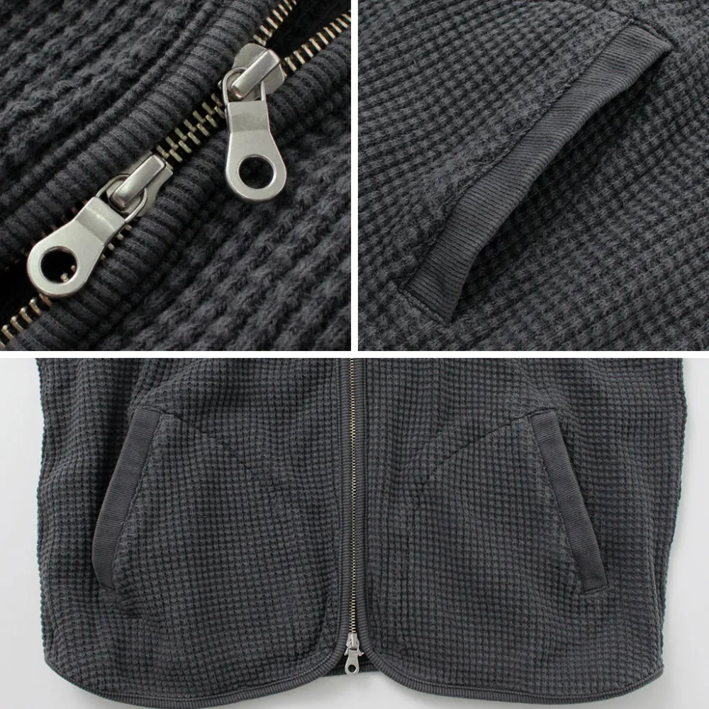 SI Sweatshirts^/ Waffle Zip Vest