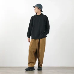 SLOW HANDS Trousers^/ Back Satin Poofy Tuck Pants