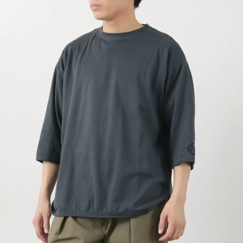 SLOW HANDS T-Shirts^/ Hemp Cotton Crew Neck T-Shirt