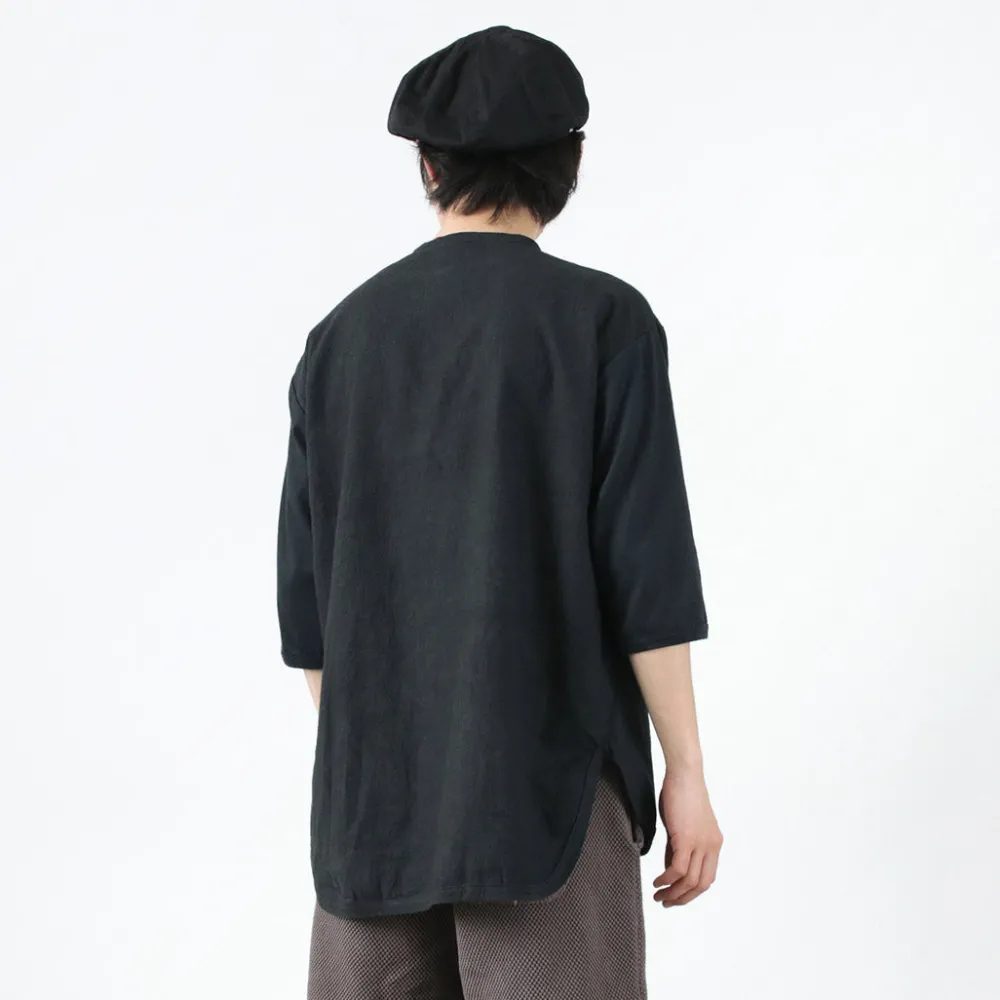 SLOW HANDS T-Shirts^/ Henry Neck Combi T-Shirt