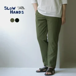 SLOW HANDS Trousers^/ Nylon Stretch Trek Pants