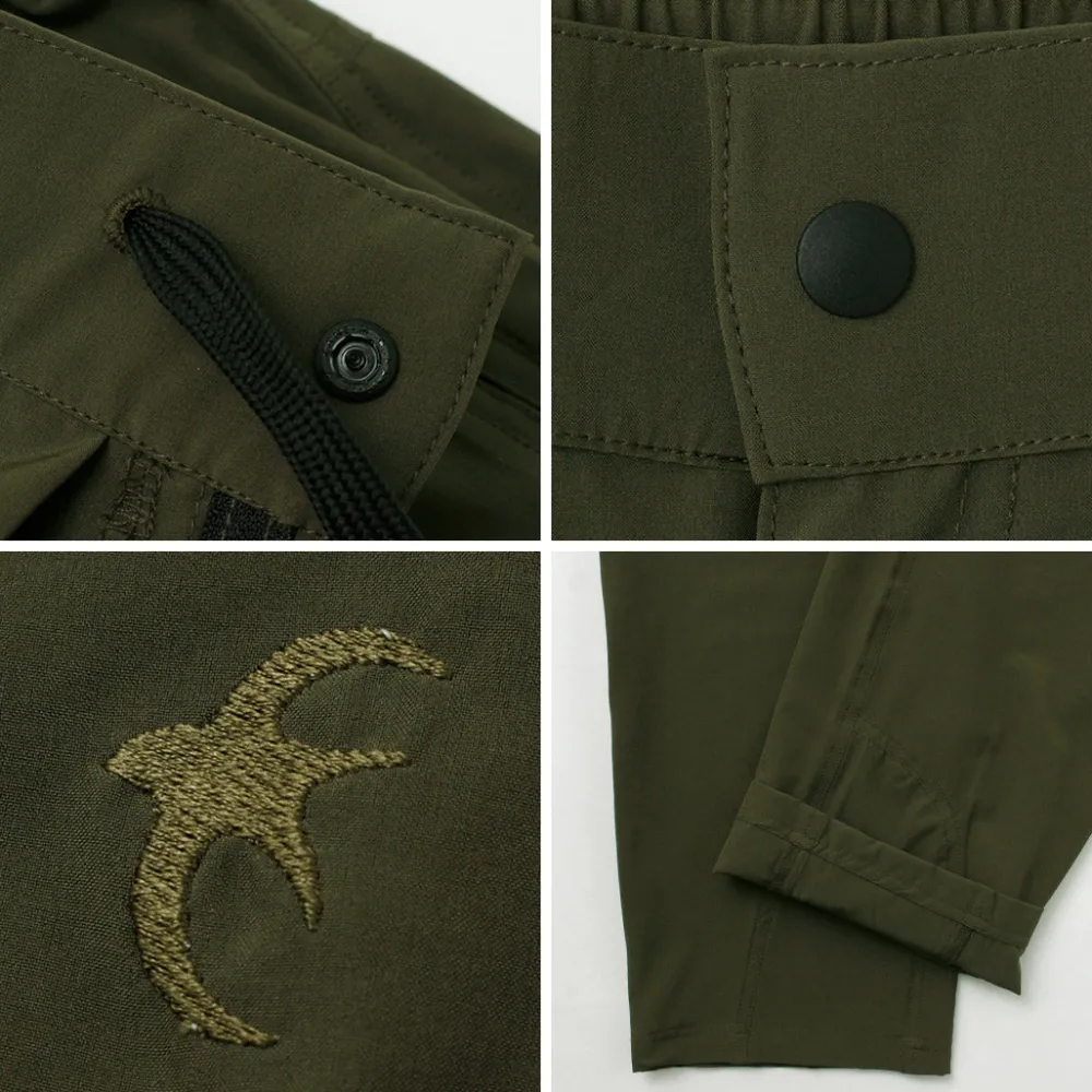 SLOW HANDS Trousers^/ Nylon Stretch Trek Pants
