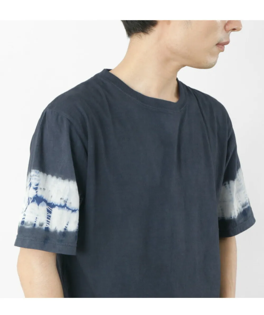 SLOW HANDS T-Shirts^/ Tie-Dye Sleeve T-Shirt