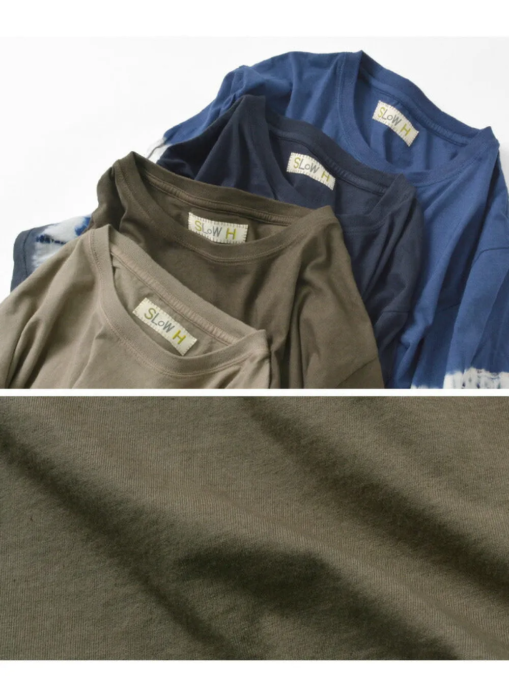 SLOW HANDS T-Shirts^/ Tie-Dye Sleeve T-Shirt