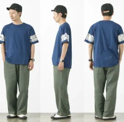 SLOW HANDS T-Shirts^/ Tie-Dye Sleeve T-Shirt