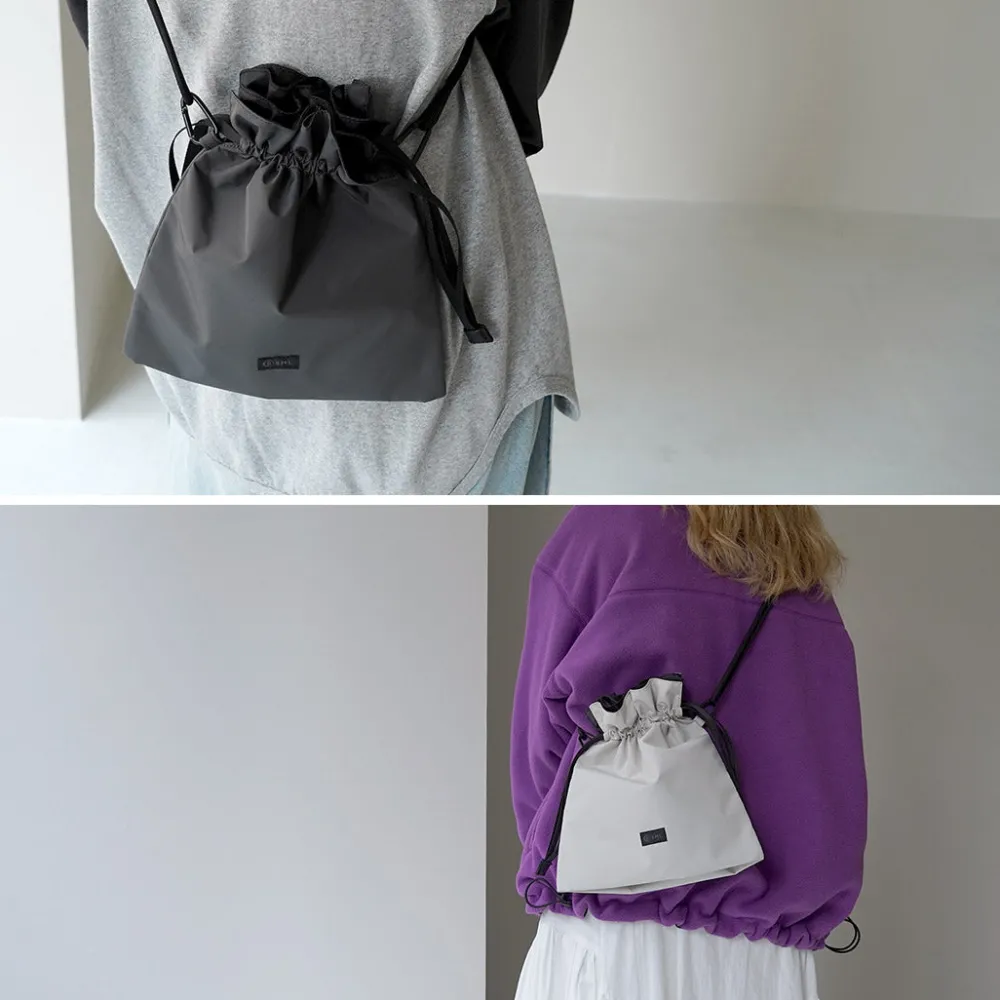 SML Shoulder Bags^/ Multi Pocket Drawstring M