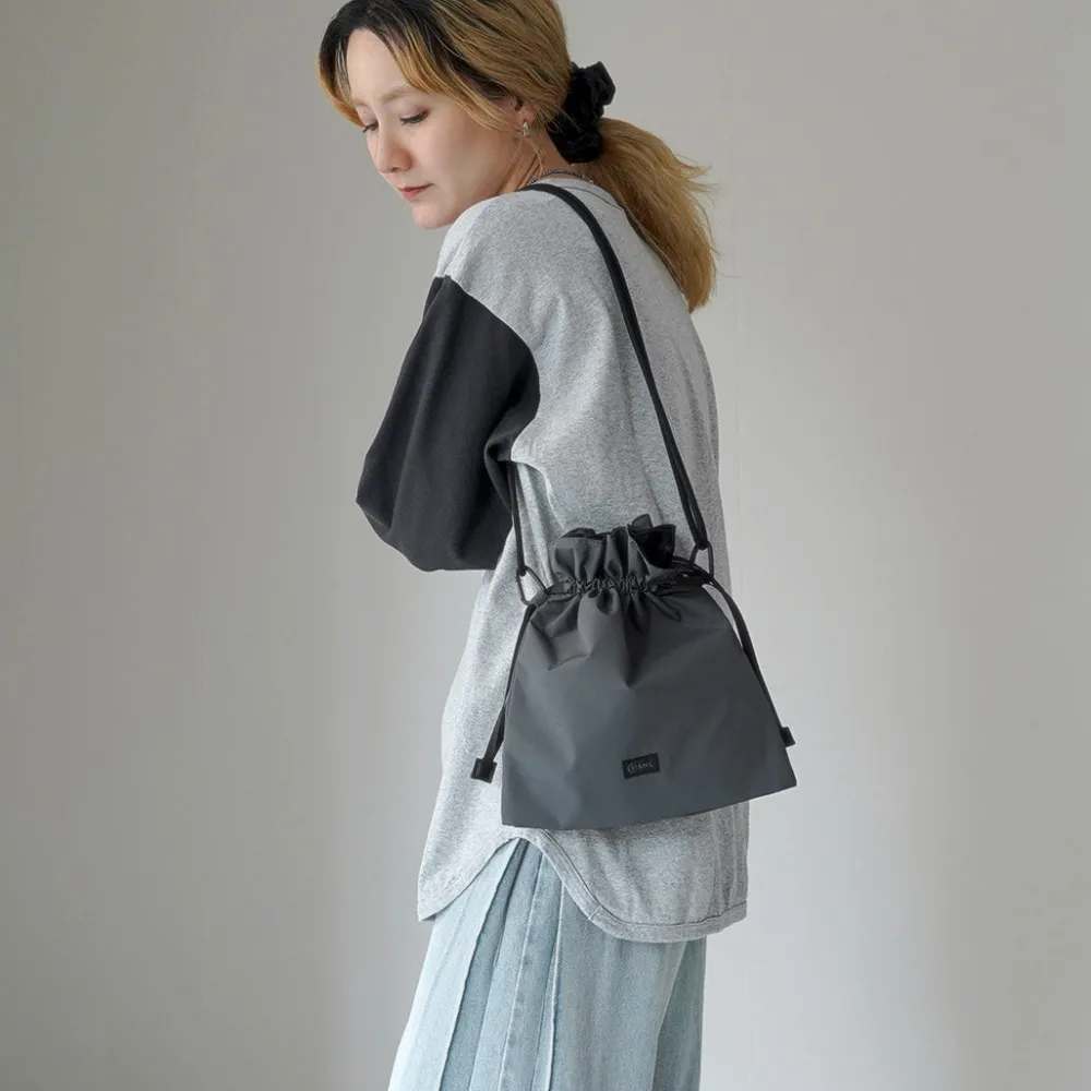 SML Shoulder Bags^/ Multi Pocket Drawstring M