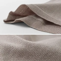 SOGLIA T-Shirts^/ Cotton Fitted Seamless Henry Neck Knit Tee