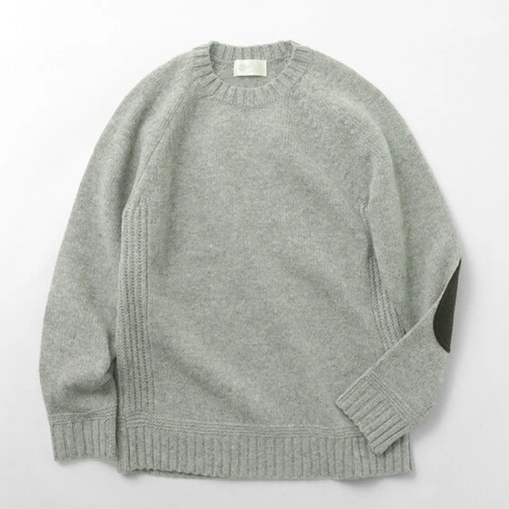 SOGLIA Knits^/ LANDNOAHBritish Wool Crewneck Sweater