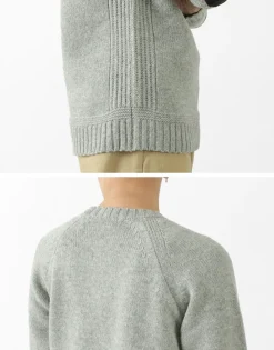 SOGLIA Knits^/ LANDNOAHBritish Wool Crewneck Sweater