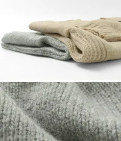 SOGLIA Knits^/ LANDNOAHBritish Wool Crewneck Sweater