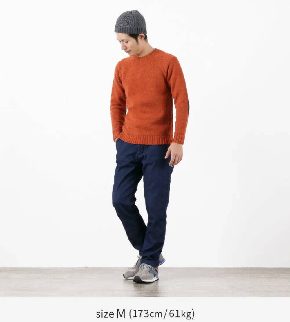 SOGLIA Knits^/ LANDNOAHBritish Wool Crewneck Sweater