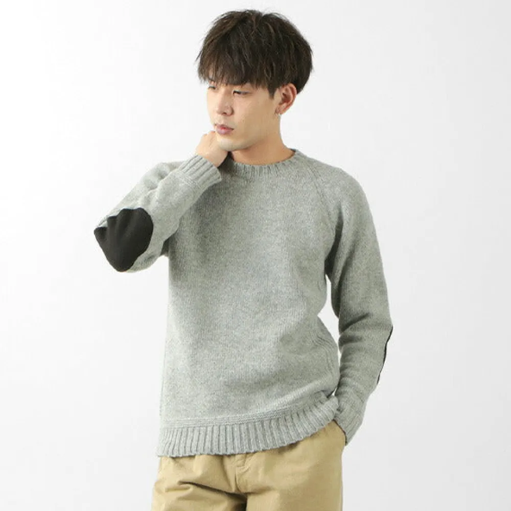 SOGLIA Knits^/ LANDNOAHBritish Wool Crewneck Sweater