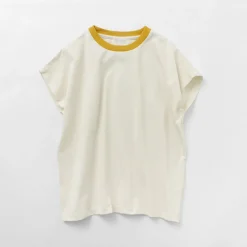 SOGLIA T-Shirts^/ Open Ended French Sleeve T-Shirt Solid
