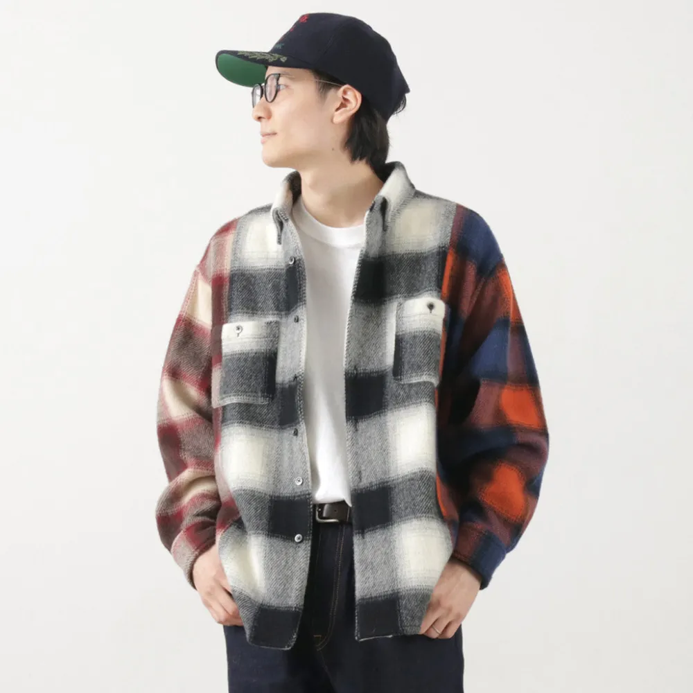 SON OF THE CHEESE Shirts^/ Crazy Check Shirt multi