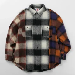 SON OF THE CHEESE Shirts^/ Crazy Check Shirt multi