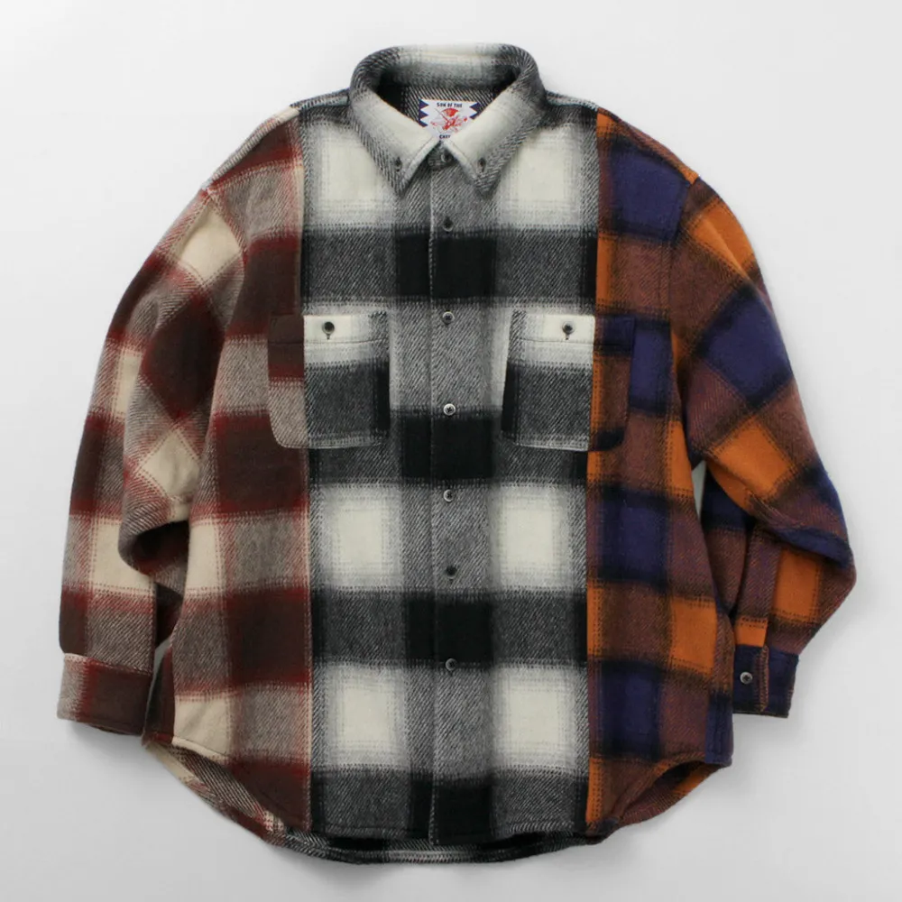 SON OF THE CHEESE Shirts^/ Crazy Check Shirt multi