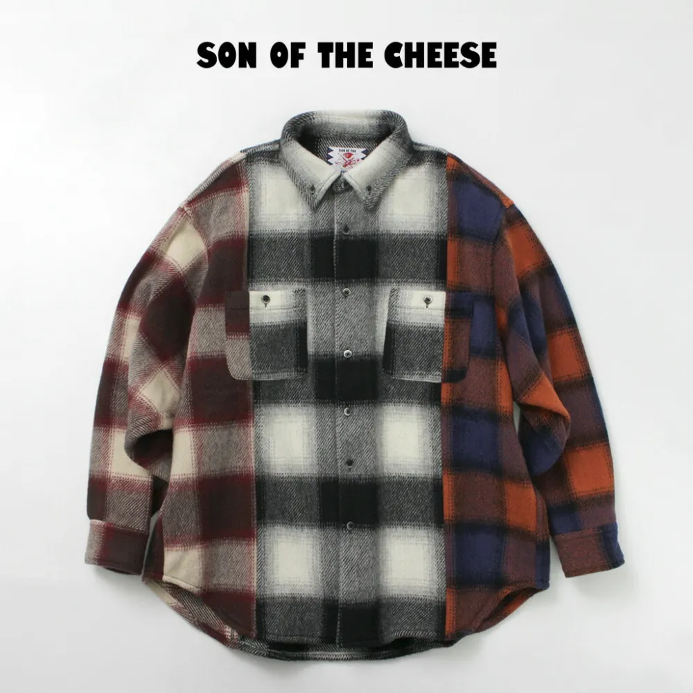 SON OF THE CHEESE Shirts^/ Crazy Check Shirt multi