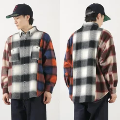 SON OF THE CHEESE Shirts^/ Crazy Check Shirt multi