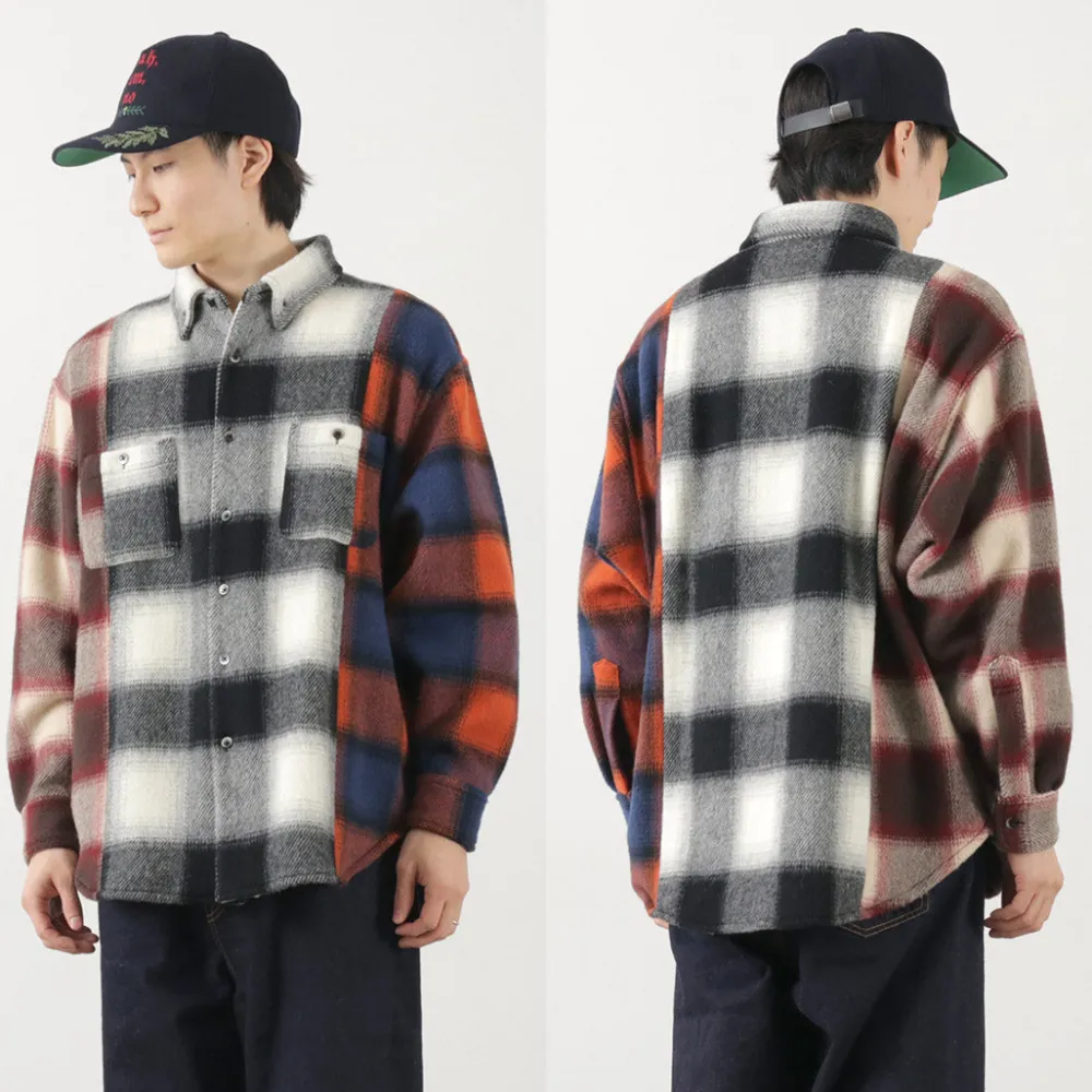 SON OF THE CHEESE Shirts^/ Crazy Check Shirt multi