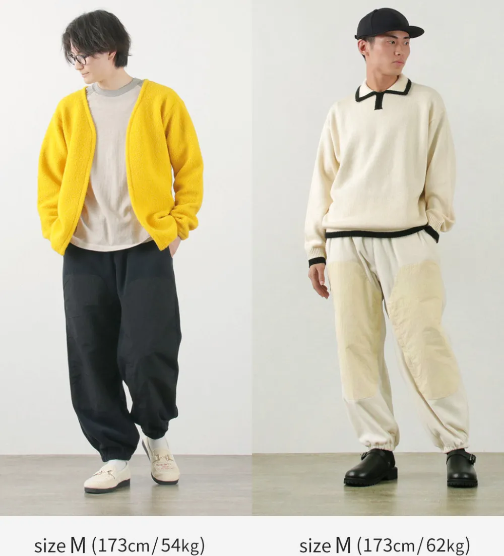 SON OF THE CHEESE Trousers^/ Double Knee Fleece Pants