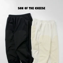 SON OF THE CHEESE Trousers^/ Double Knee Fleece Pants
