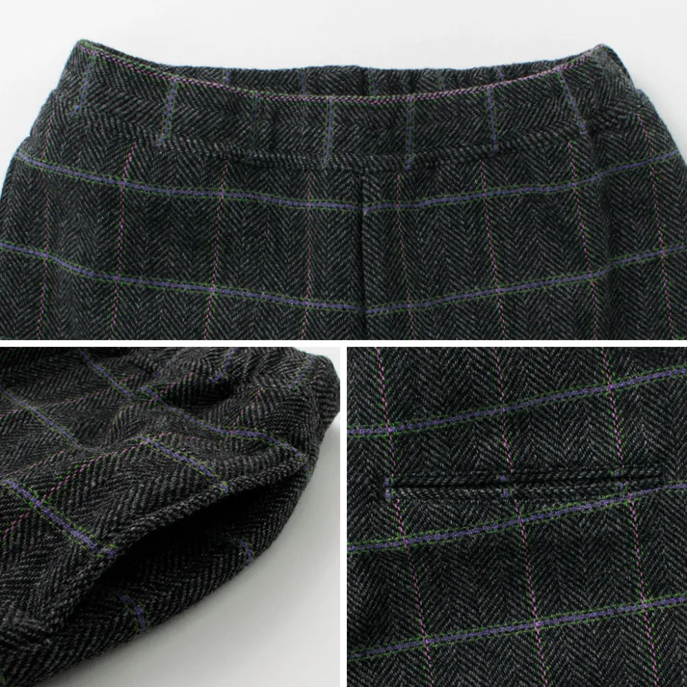 SON OF THE CHEESE Trousers^/ Easy Check Pants