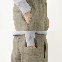 SON OF THE CHEESE Trousers^/ Easy Check Pants